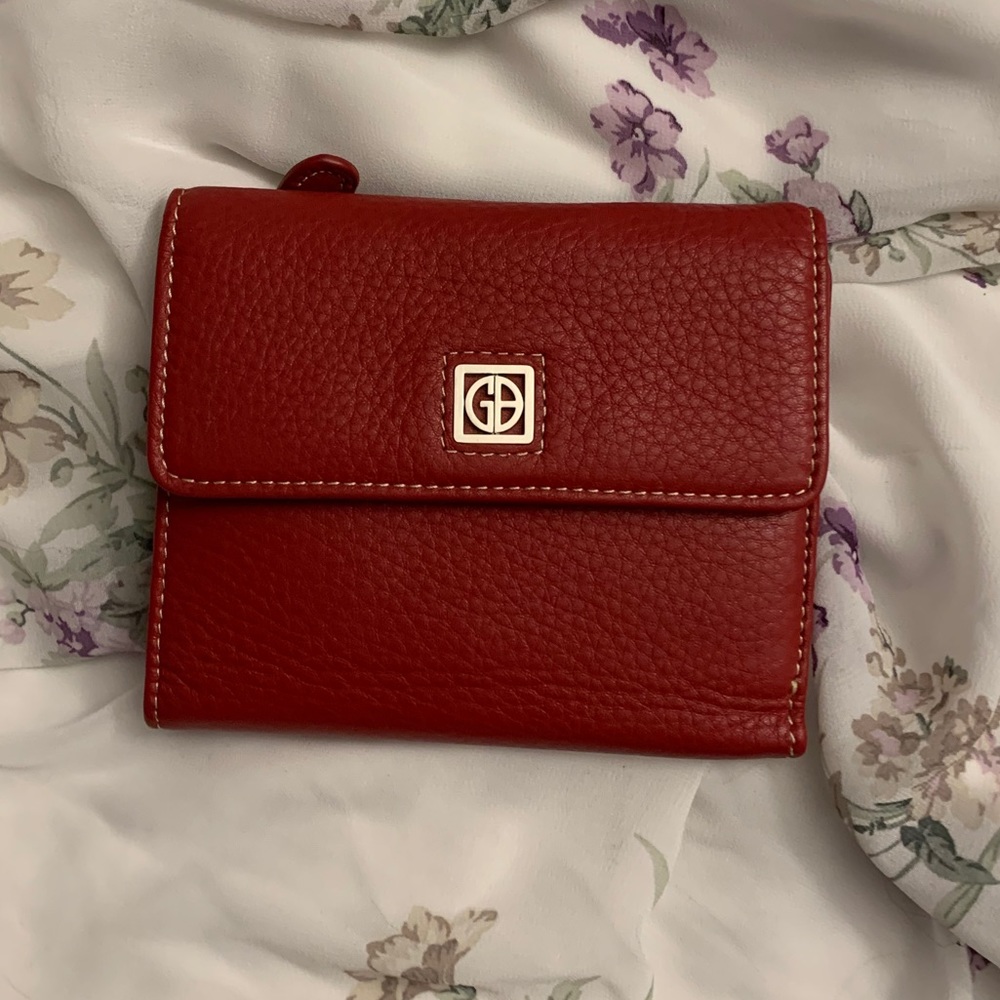 Giani Bernini Red Wallet